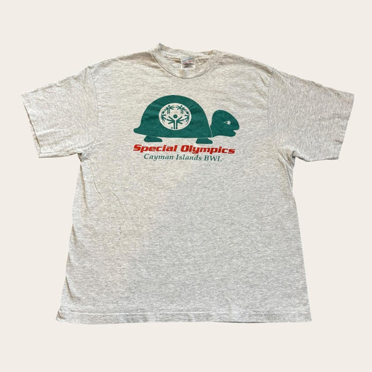 Vintage 90s USA special Olympics athletics Cayman Islands West Indies t-shirt
