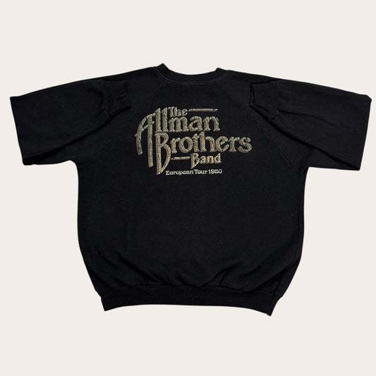 Vintage The Allman Brothers Band European tour 1980 graphic sweatshirt