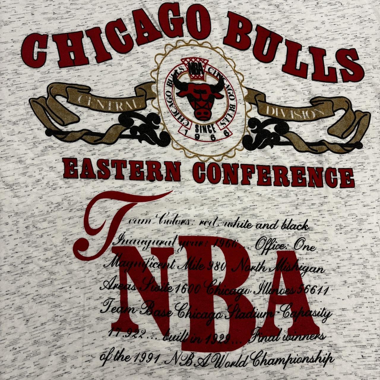Vintage 90s USA Chicago Bulls NBA basketball bootleg graphic t-shirt