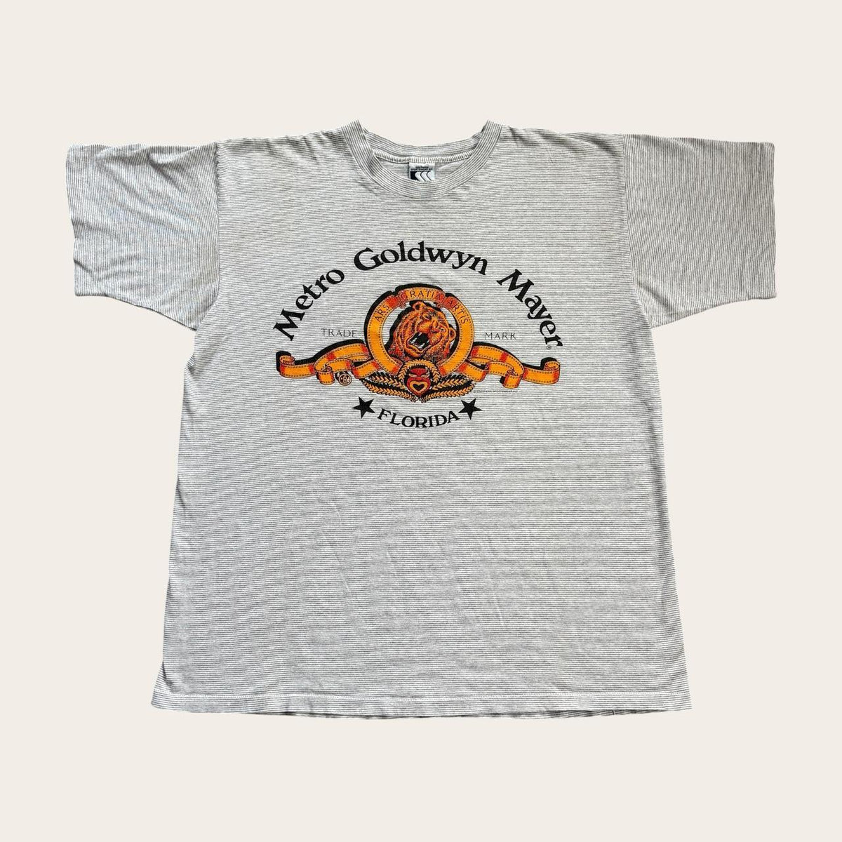 Vintage 90s USA Metro Goldwyn Mayer Florida film movie studios t-shirt