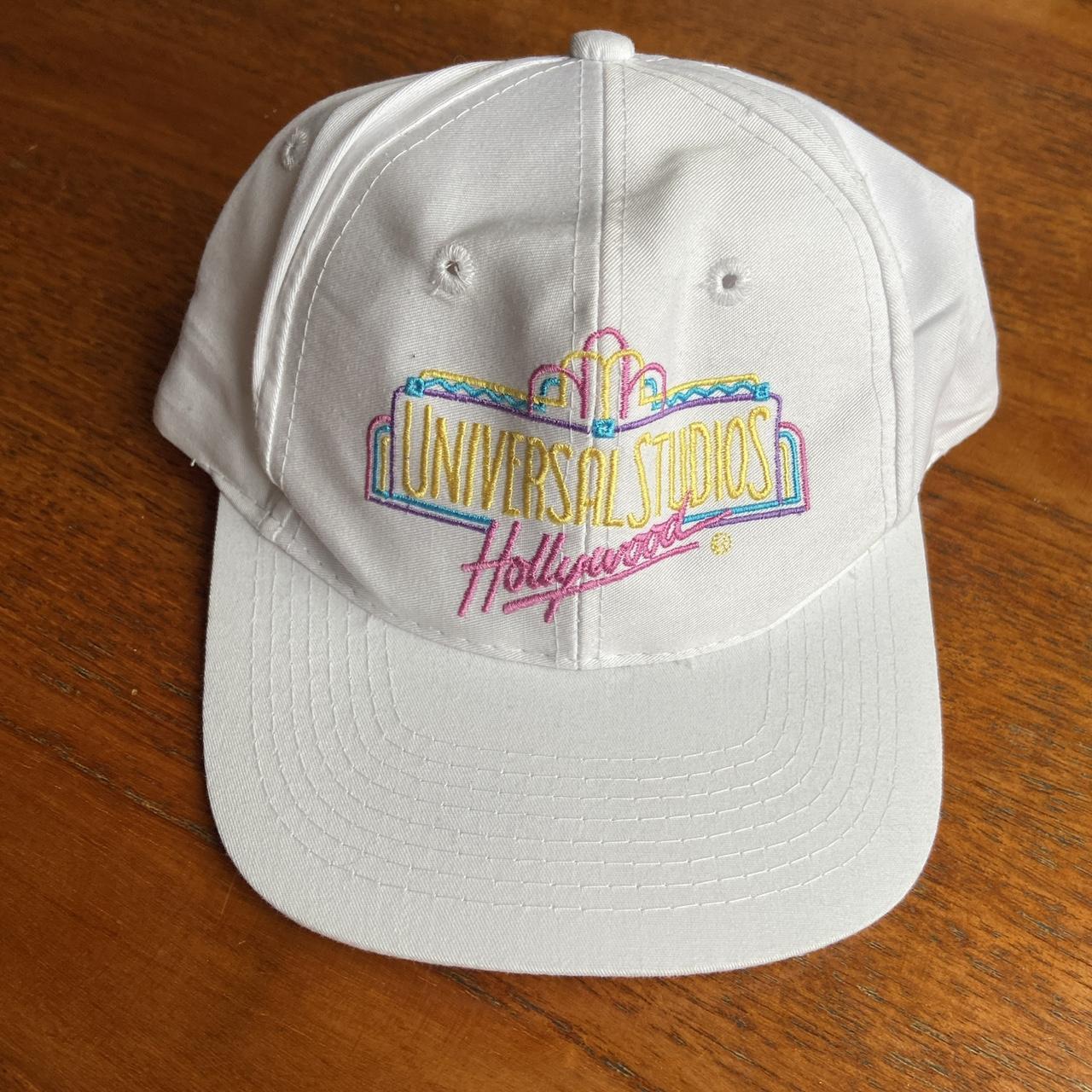 Vintage 90s USA Universal Studios Hollywood California theme park graphic cap