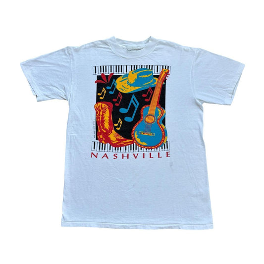 Vintage 90s USA Nashville Tennessee country western souvenir t-shirt