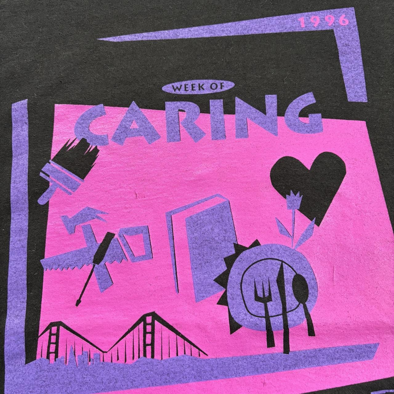 Vintage 90s USA Week of caring United Way charity t-shirt