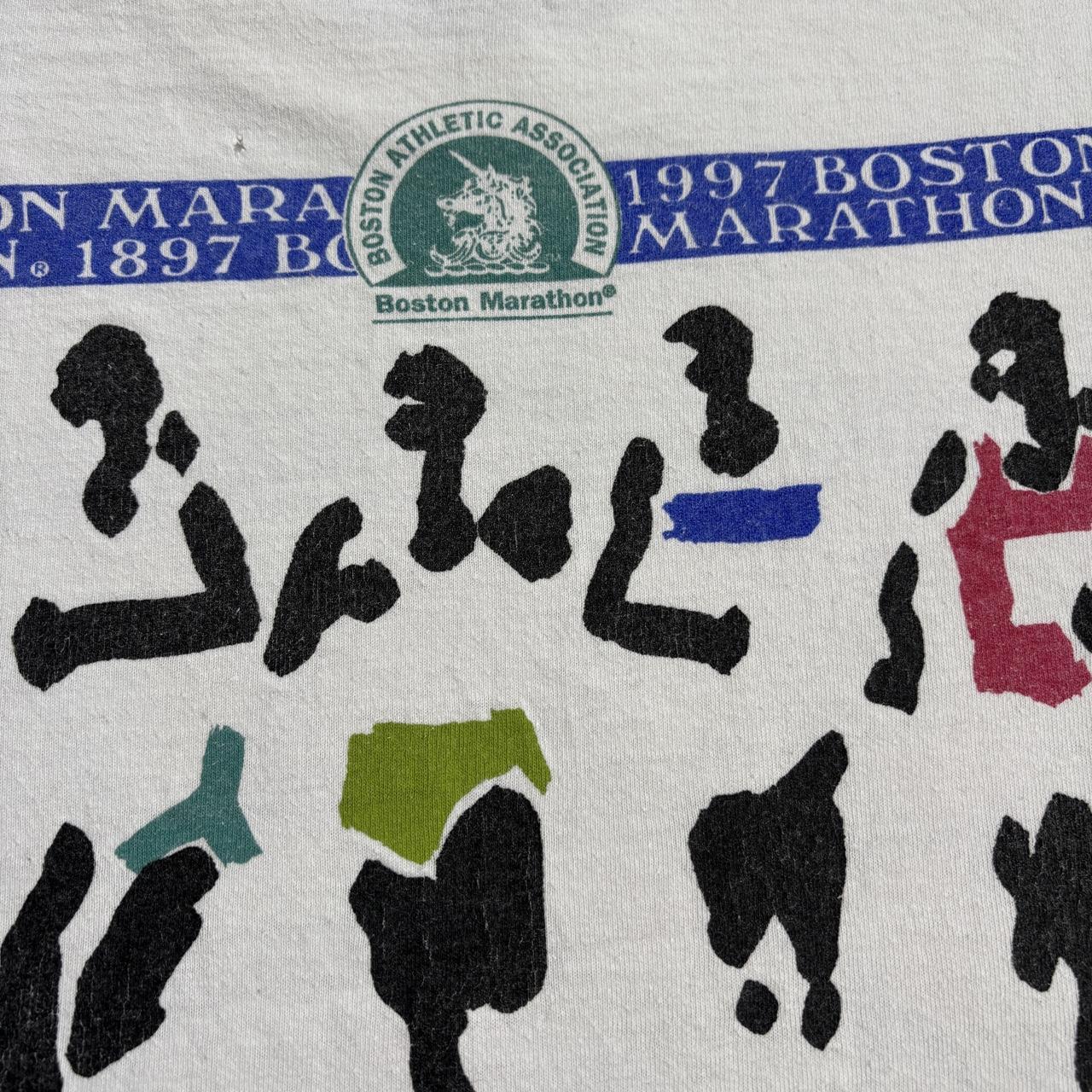 Vintage Boston Marathon ‘97 race running t-shirt