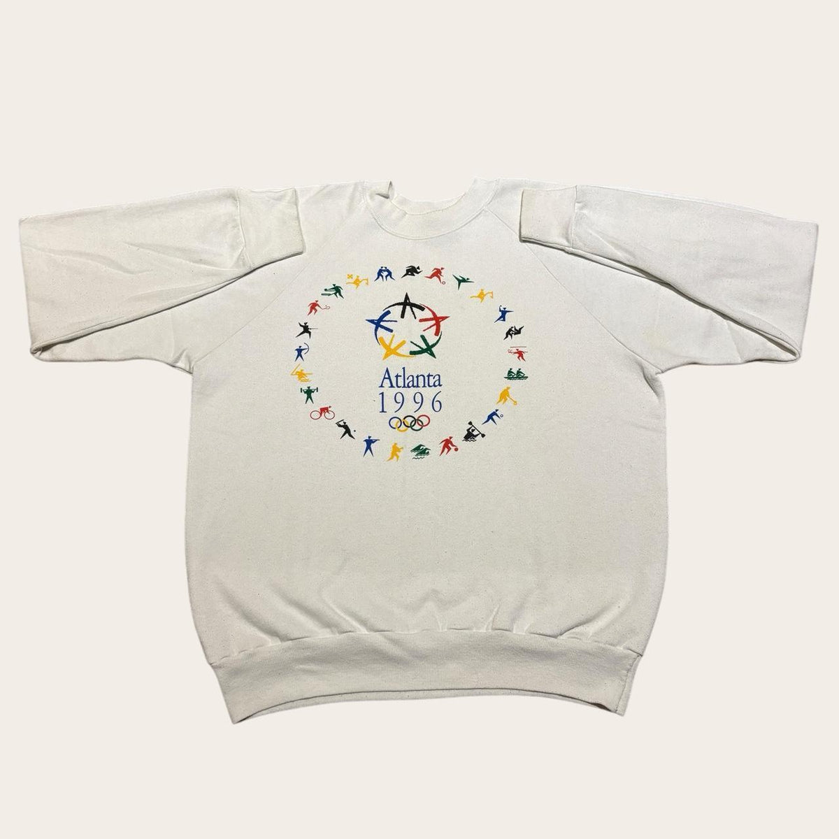 Vintage 90s USA Atlanta Olympics summer games athletics sweatshirt
