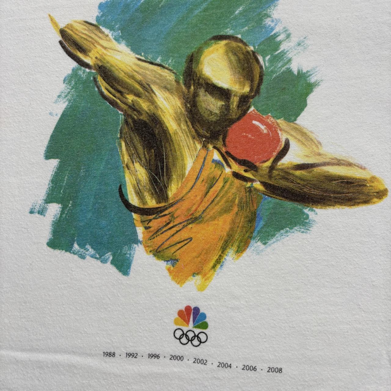 Vintage NBC news olympic boxing t-shirt