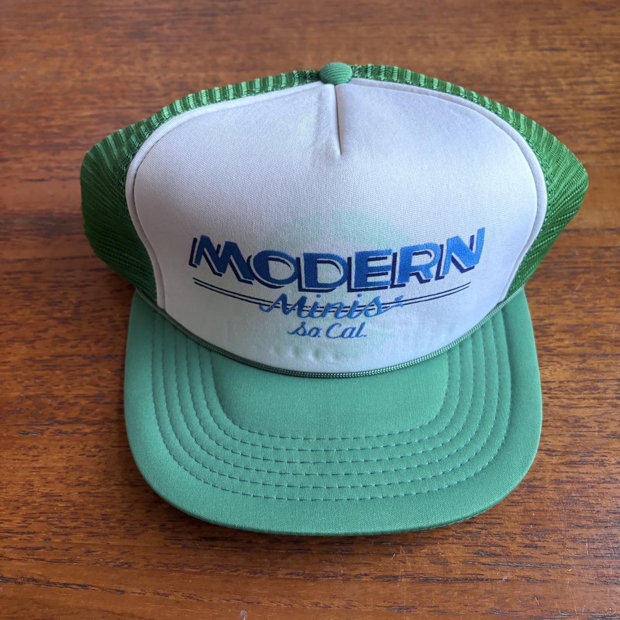 Vintage 90s USA Modern Minis California automobile motors trucker cap