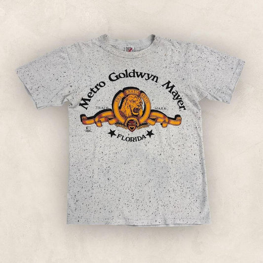 Vintage 90s USA Metro Goldwyn Mayer MGM Studios Florida movie studio t-shirt