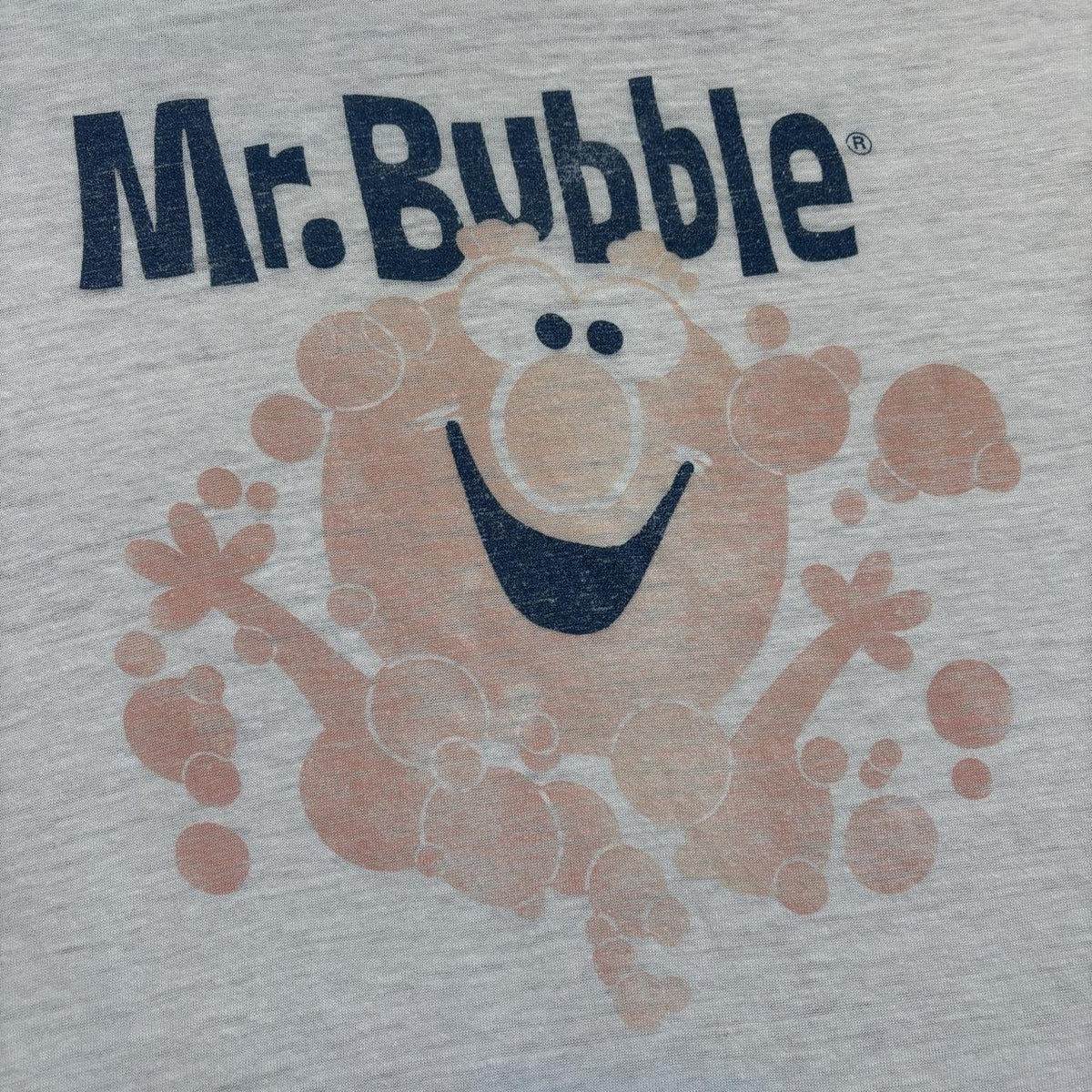 Vintage 80s USA Mr Bubble cleaning promotional t-shirt
