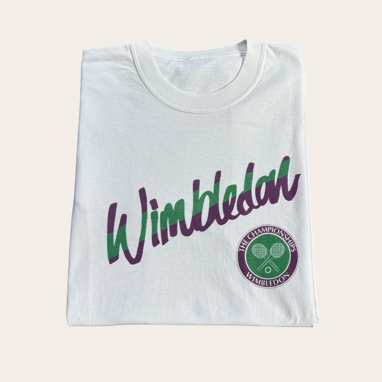 Vintage Y2K Wimbledon Championships tennis tournament t-shirt