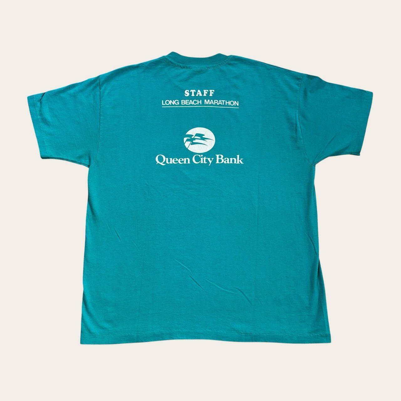 Vintage Long Beach Marathon ‘93 California race running t-shirt