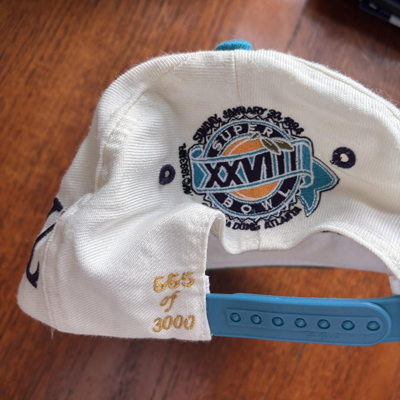 Vintage 90s USA Super Bowl 28 NFL American Football graphic cap