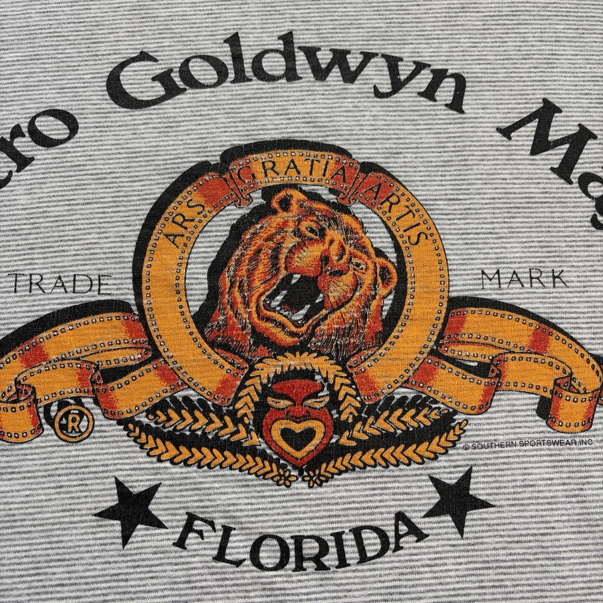 Vintage 90s USA Metro Goldwyn Mayer Florida film movie studios t-shirt