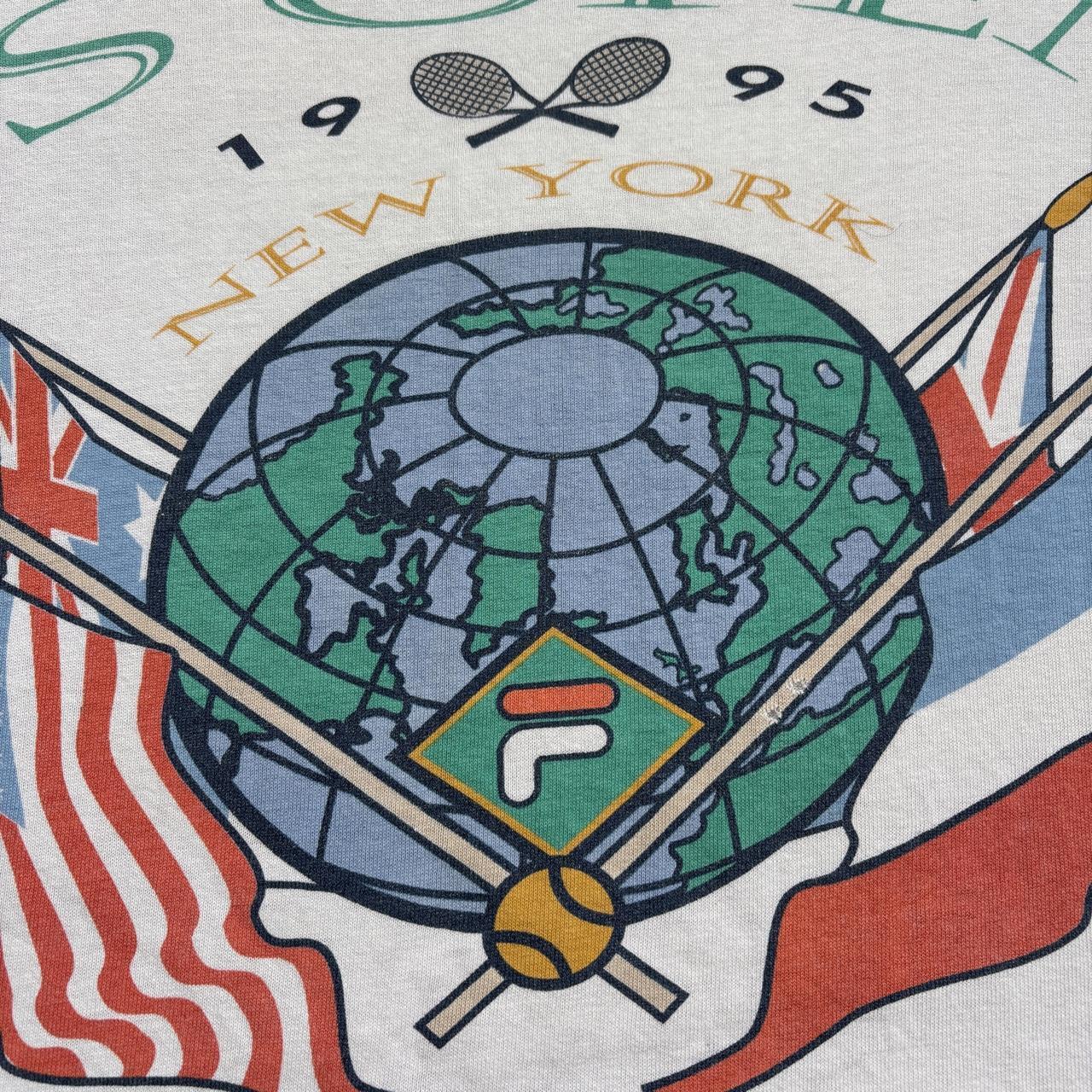 Vintage Fila US Open tennis tournament ‘95 New York t-shirt