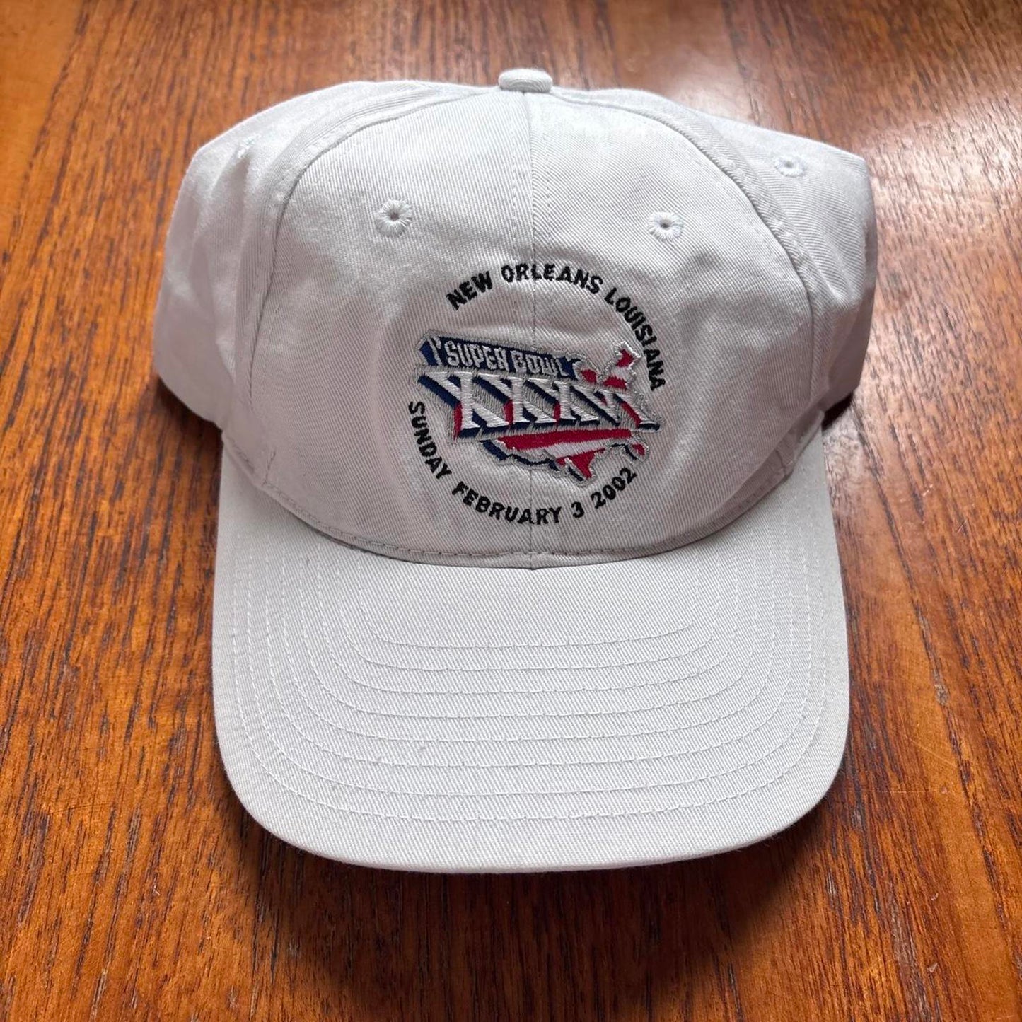 Vintage Y2K NFL American Football Super Bowl 36 New Orleans graphic baseball cap