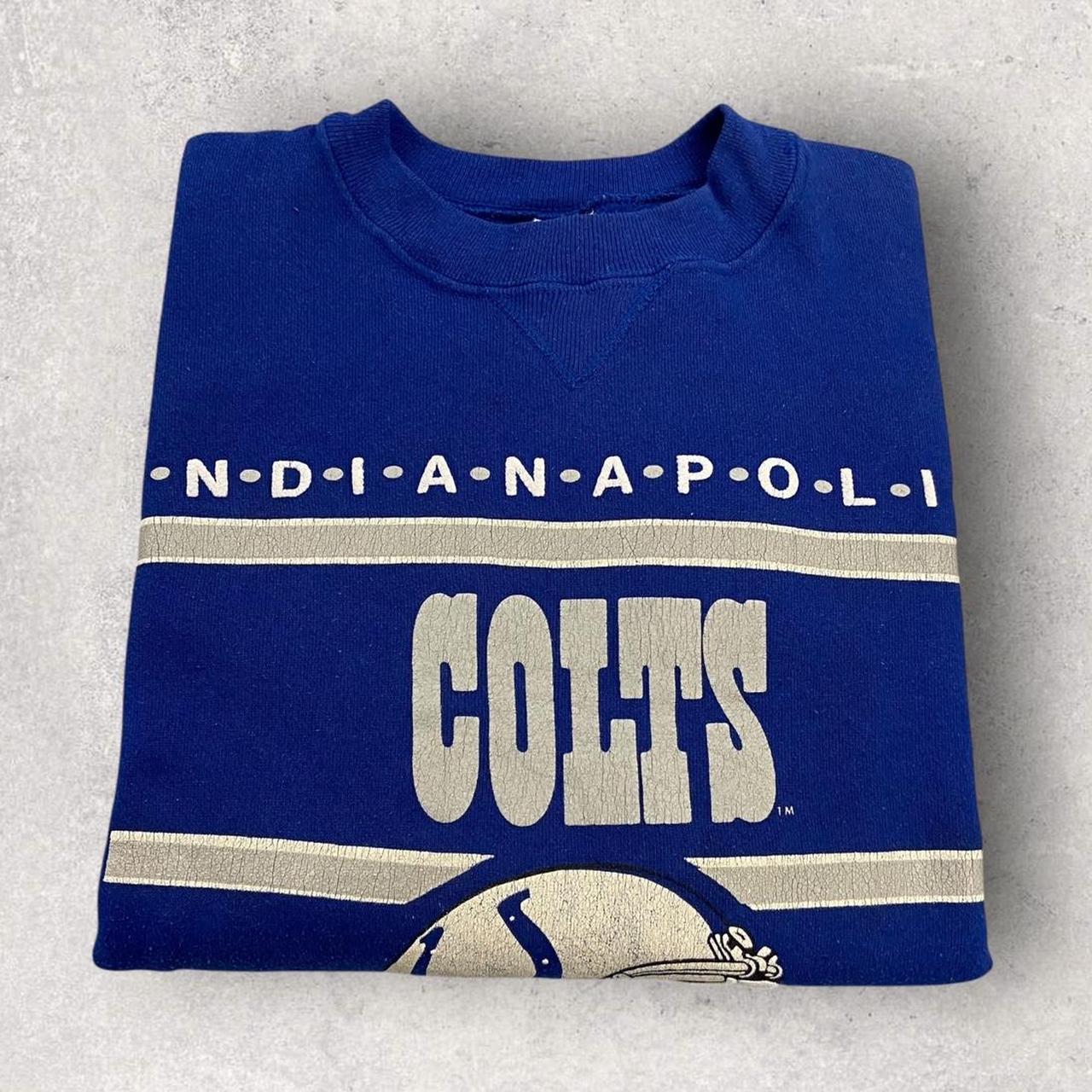 Vintage 90s USA Indianapolis Colts NFL American Football graphic sweatshirt