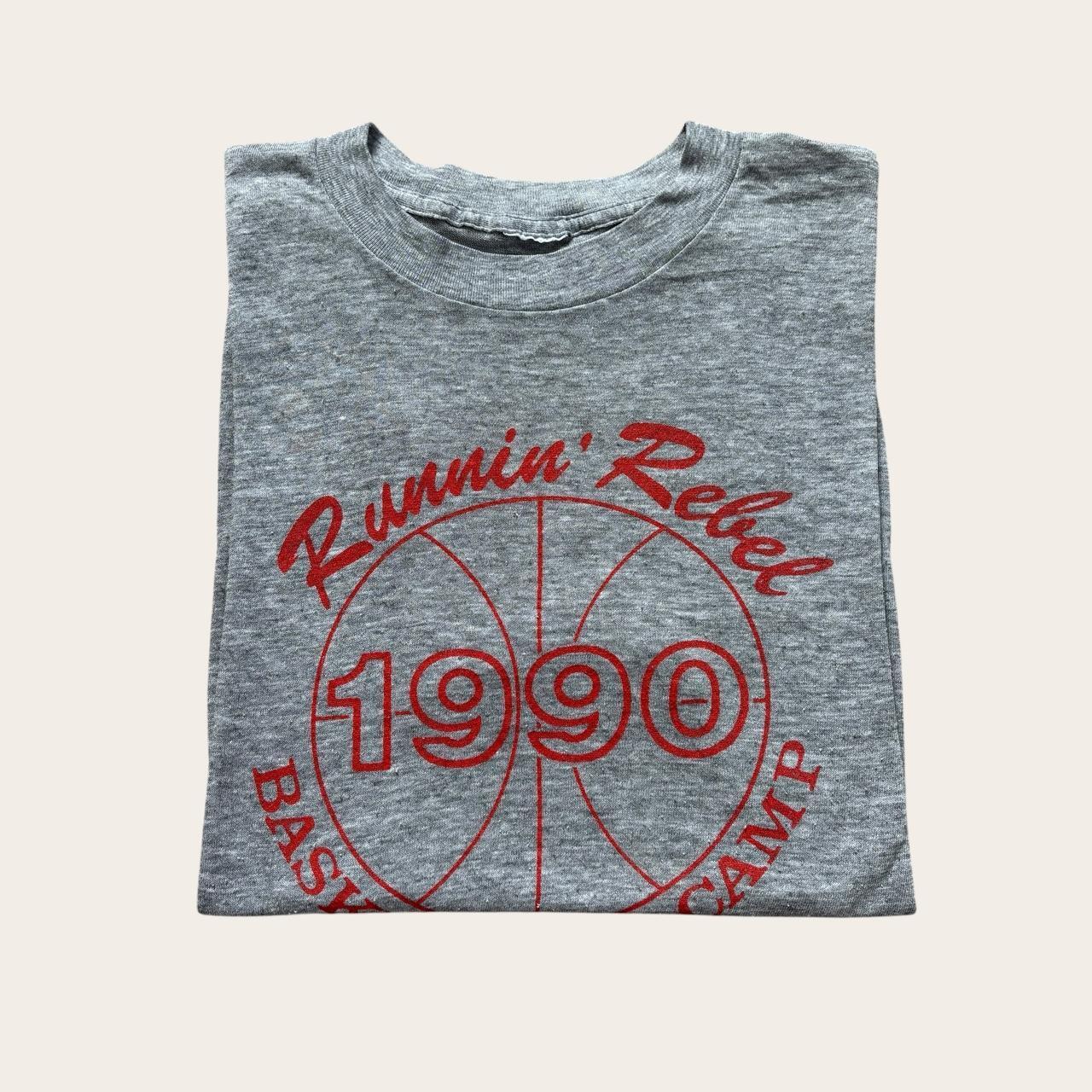 Vintage Nike University of Las Vegas Runnin’ Rebel basketball camp ‘90 t-shirt