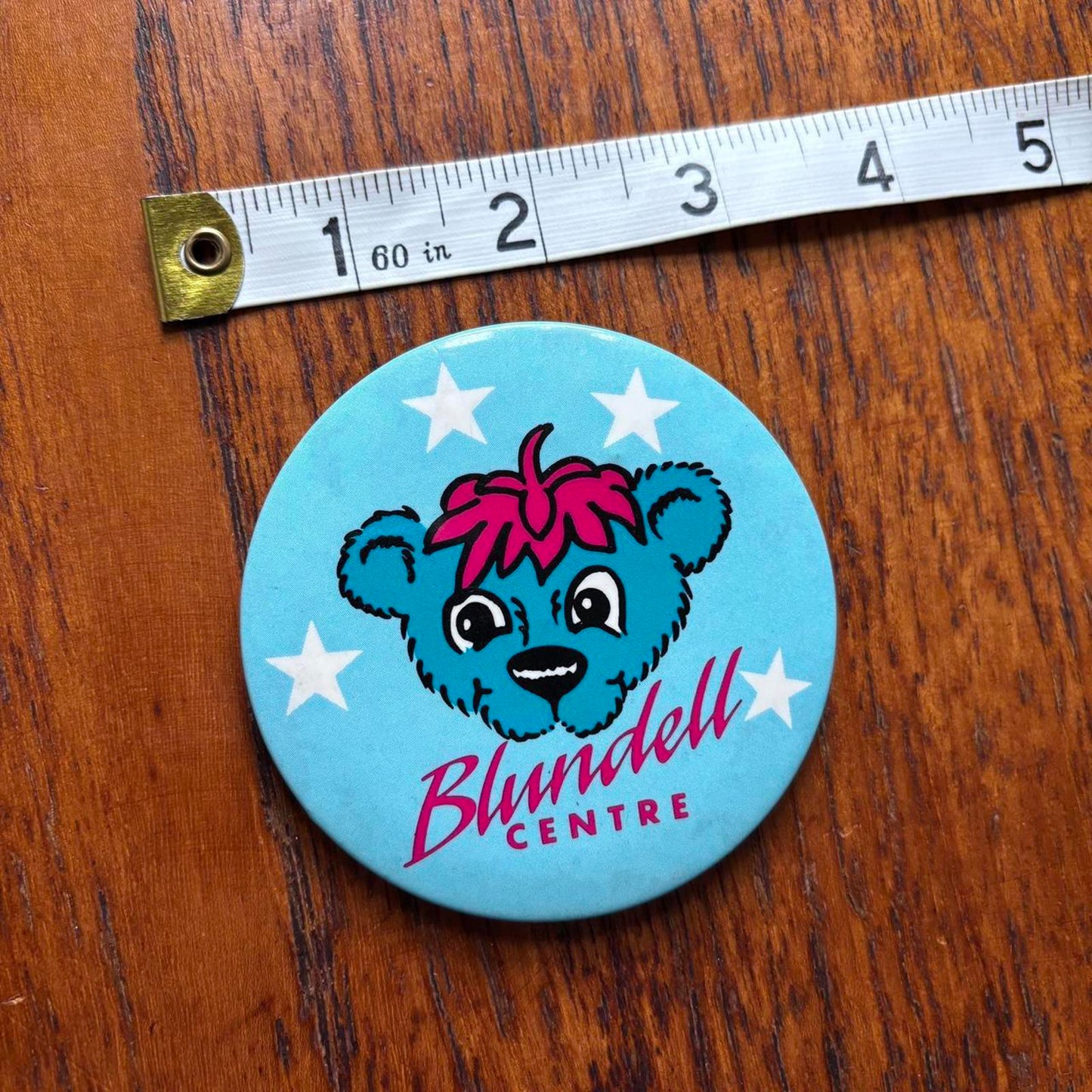 Vintage 90s USA Blundell Centre Richmond British Columbia Canada pin badge