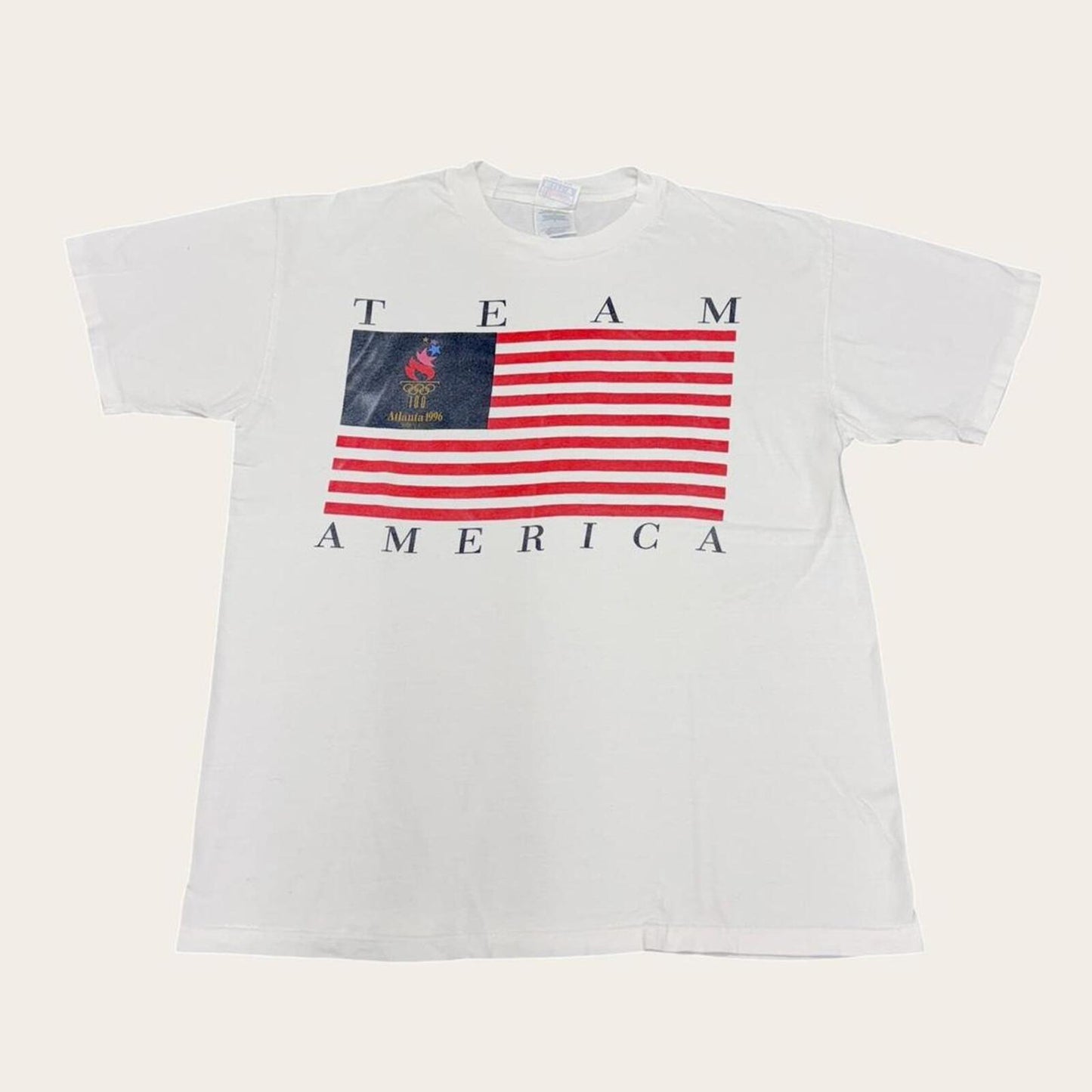 Vintage 90s USA Atlanta Olympics summer games athletics Team America t-shirt