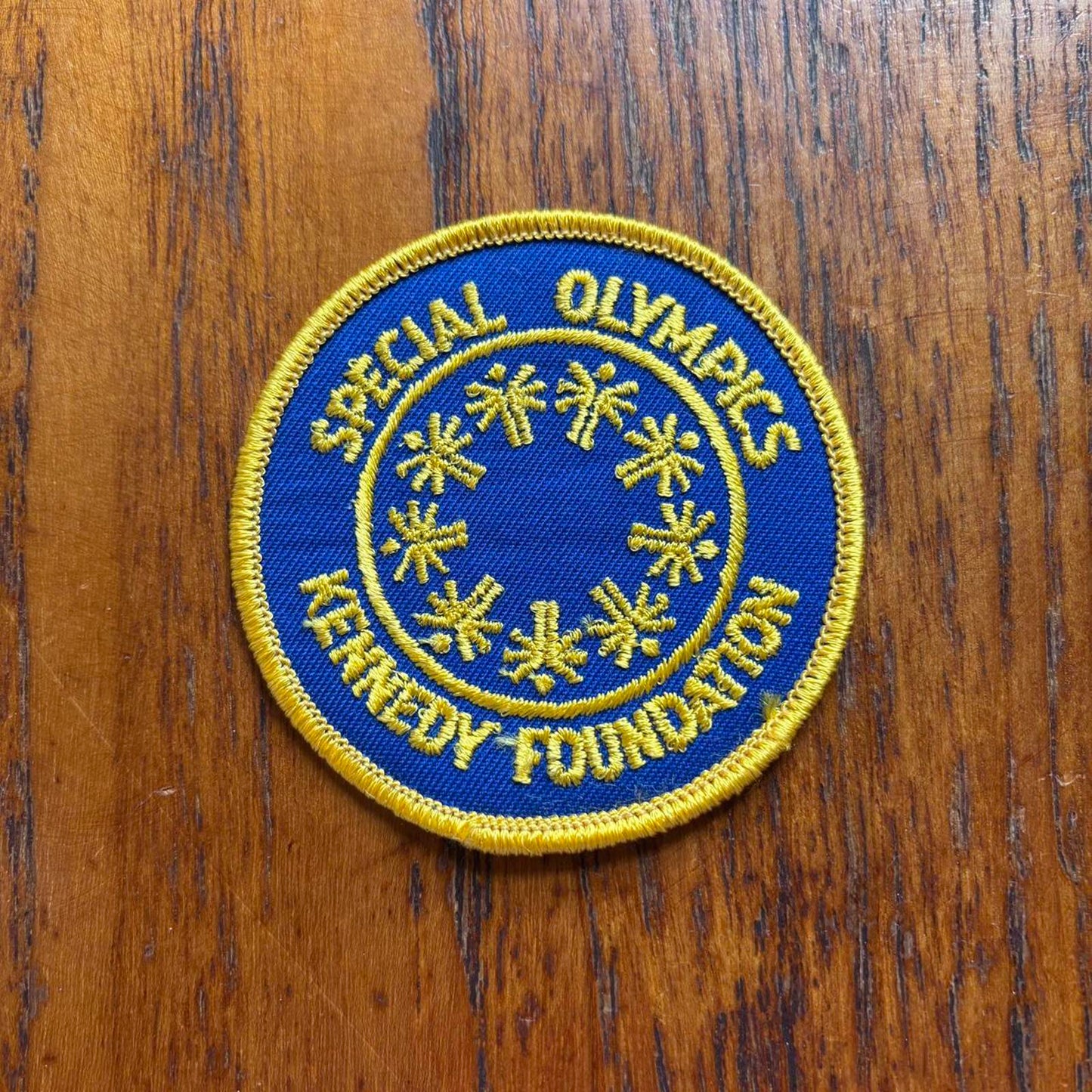 Vintage 90s USA special Olympics Kennedy foundation embroidered patch