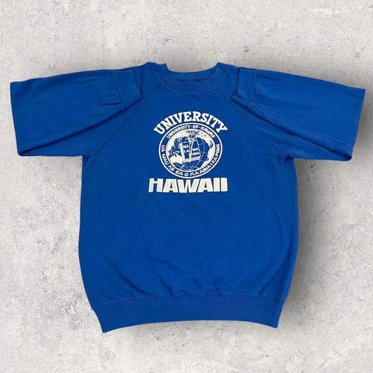 Vintage 90s USA University of Hawaii varsity graphic sweatshirt