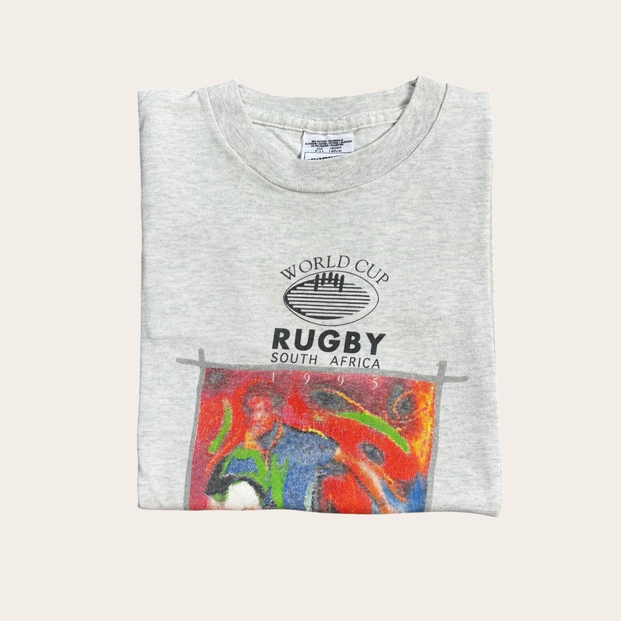Vintage Rugby World Cup South Africa ‘95 team Ireland promotional t-shirt