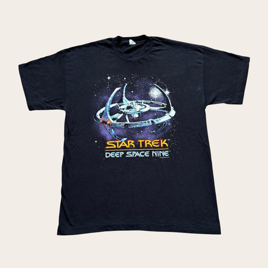 Vintage 90s USA Star Trek Deep Space Nine sci-fi TV series t-shirt