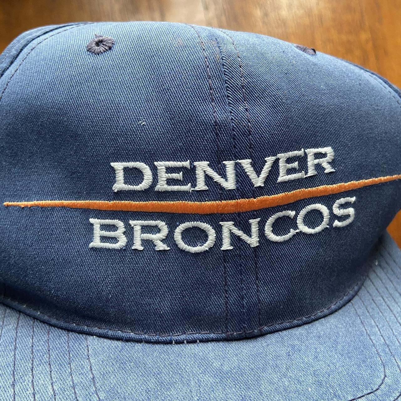 Vintage 90s USA Denver Broncos NFL American Football graphic cap