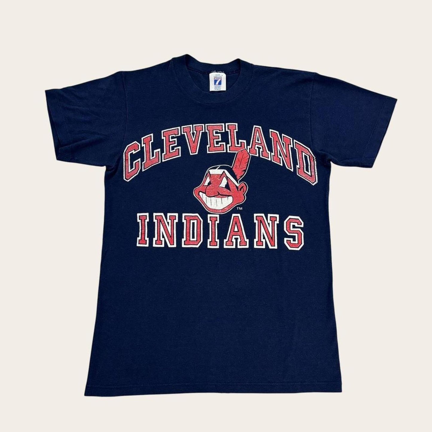 Vintage 90s USA Cleveland Indians MLB baseball t-shirt