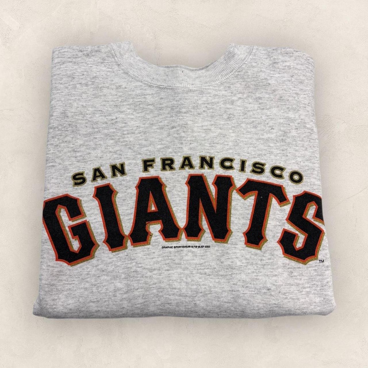 Vintage Y2K San Francisco Giants MLB baseball graphic sweatshirt