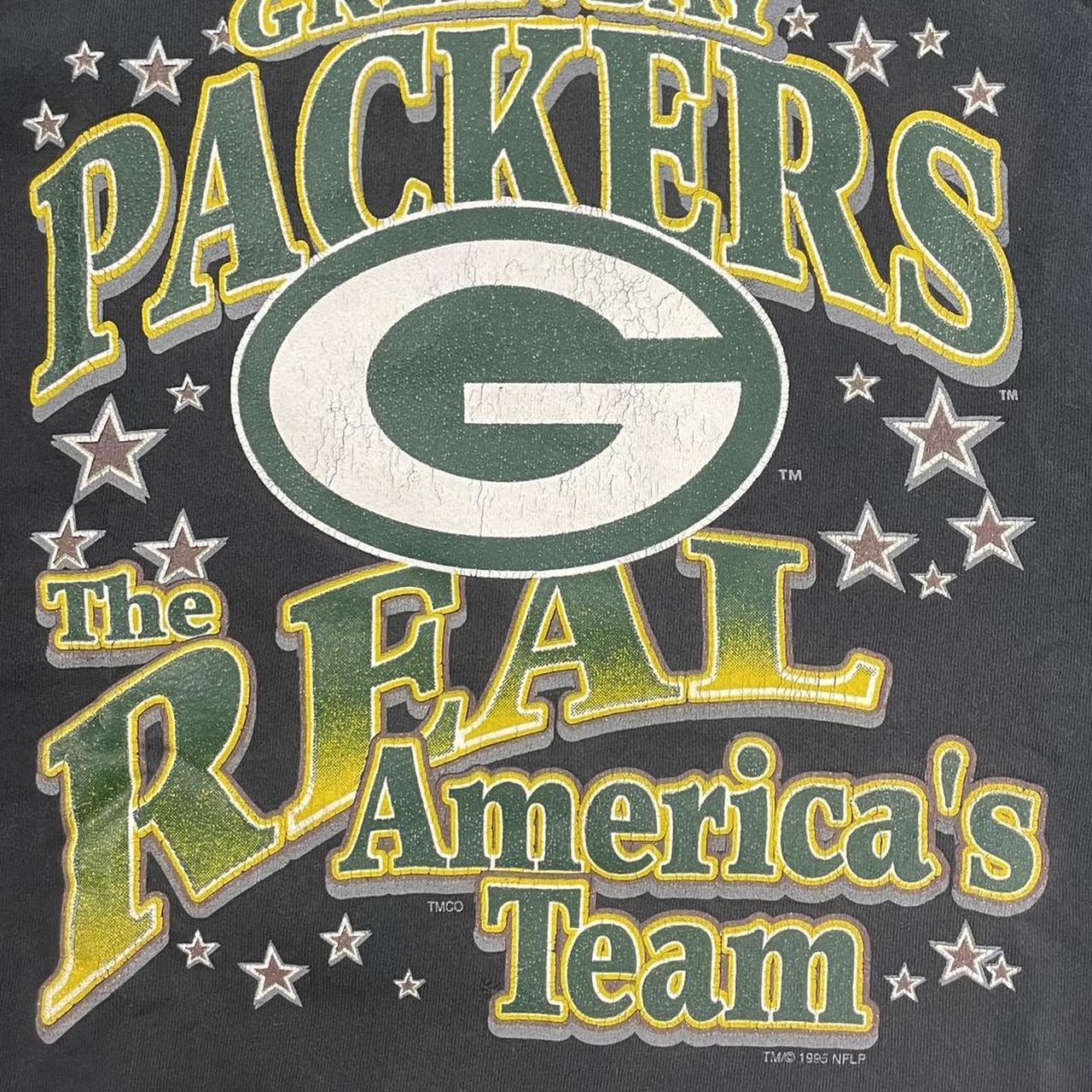 Vintage 90s USA Green Bay Packers NFL American Football graphic sweatshirt