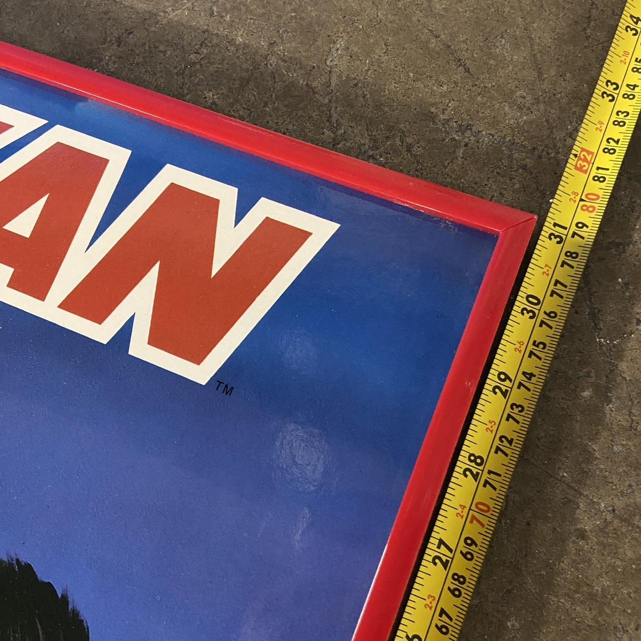 Vintage Miller Lite Beer Poster Frame measurements