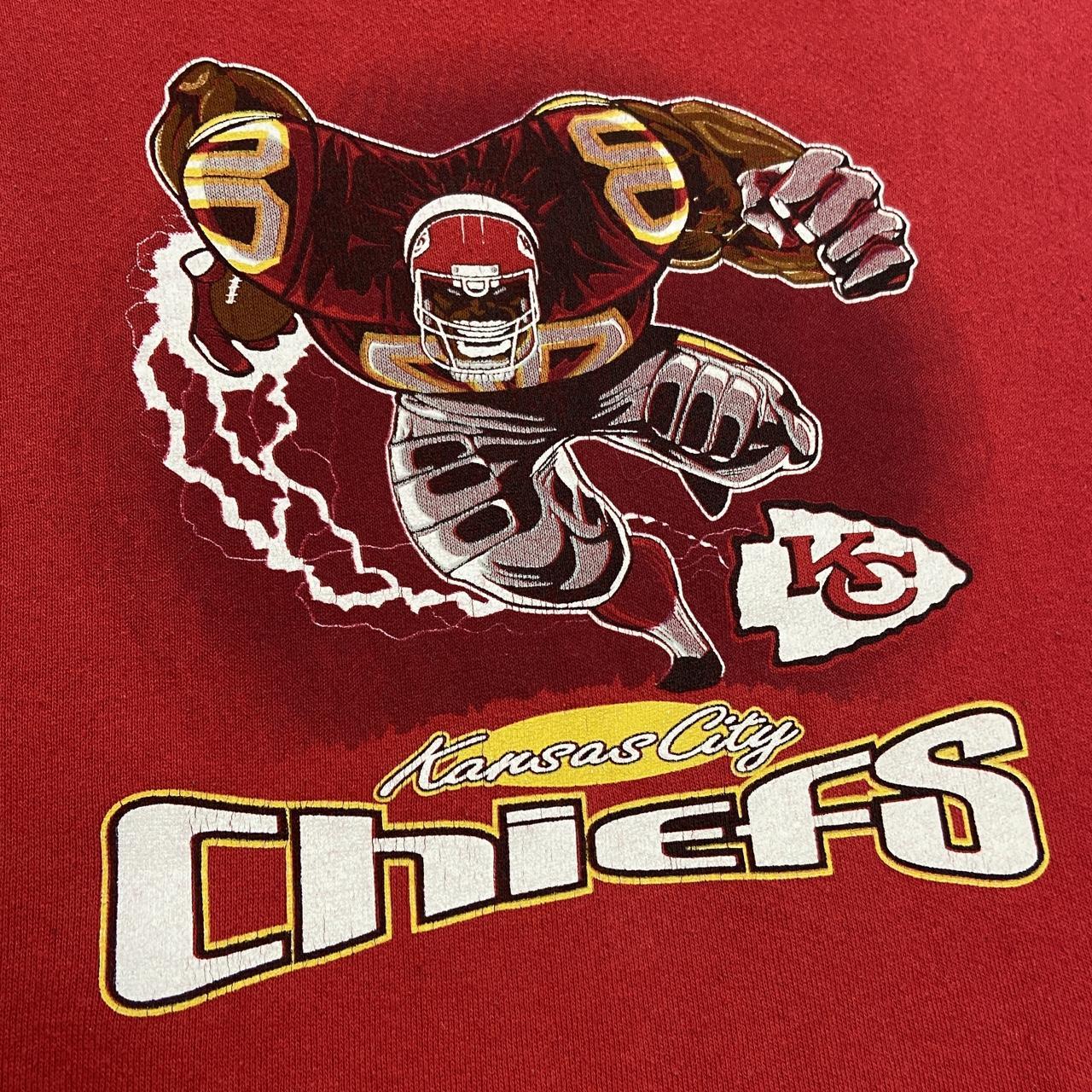 Vintage 90s USA Kansas City Chiefs NFL American Football promotional graphic sweatshirt