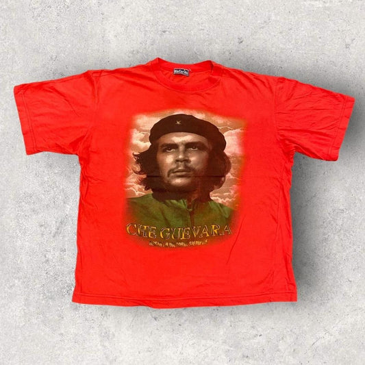 Vintage 90s Che Guevara Cuba revolution promotional graphic t-shirt