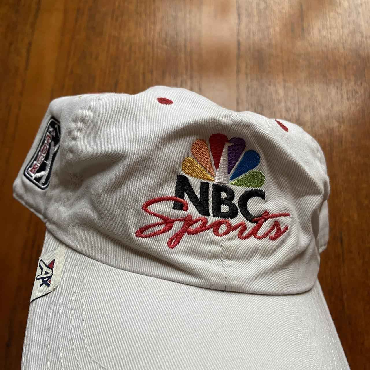 Vintage 90s USA NBC Sports PGA Tour golf graphic cap