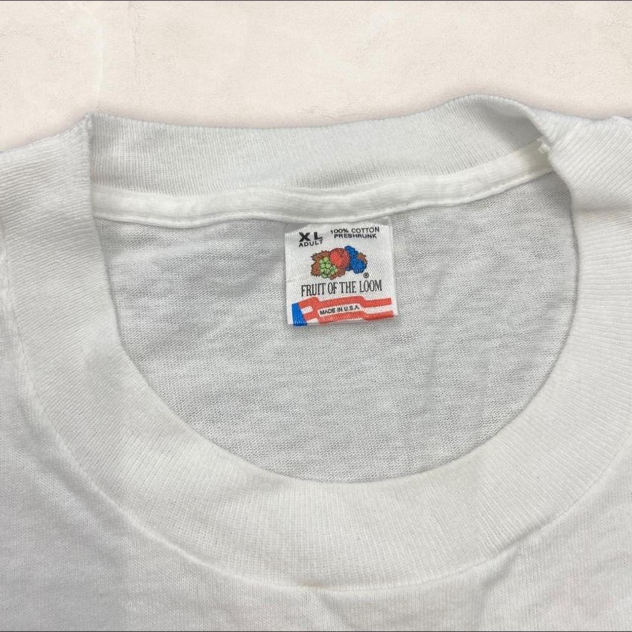 Vintage 90s USA Pioneer Power graphic white t-shirt