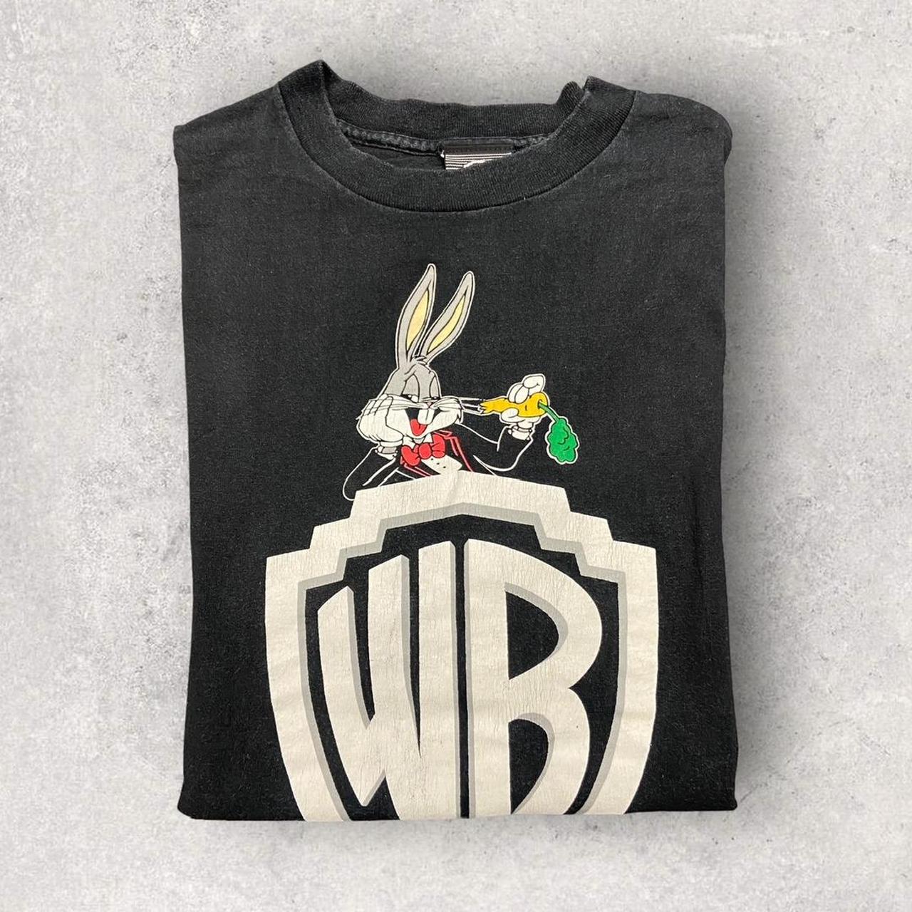 Vintage 90s USA Warner Brothers Hollywood California bugs bunny cartoon promotional graphic t-shirt