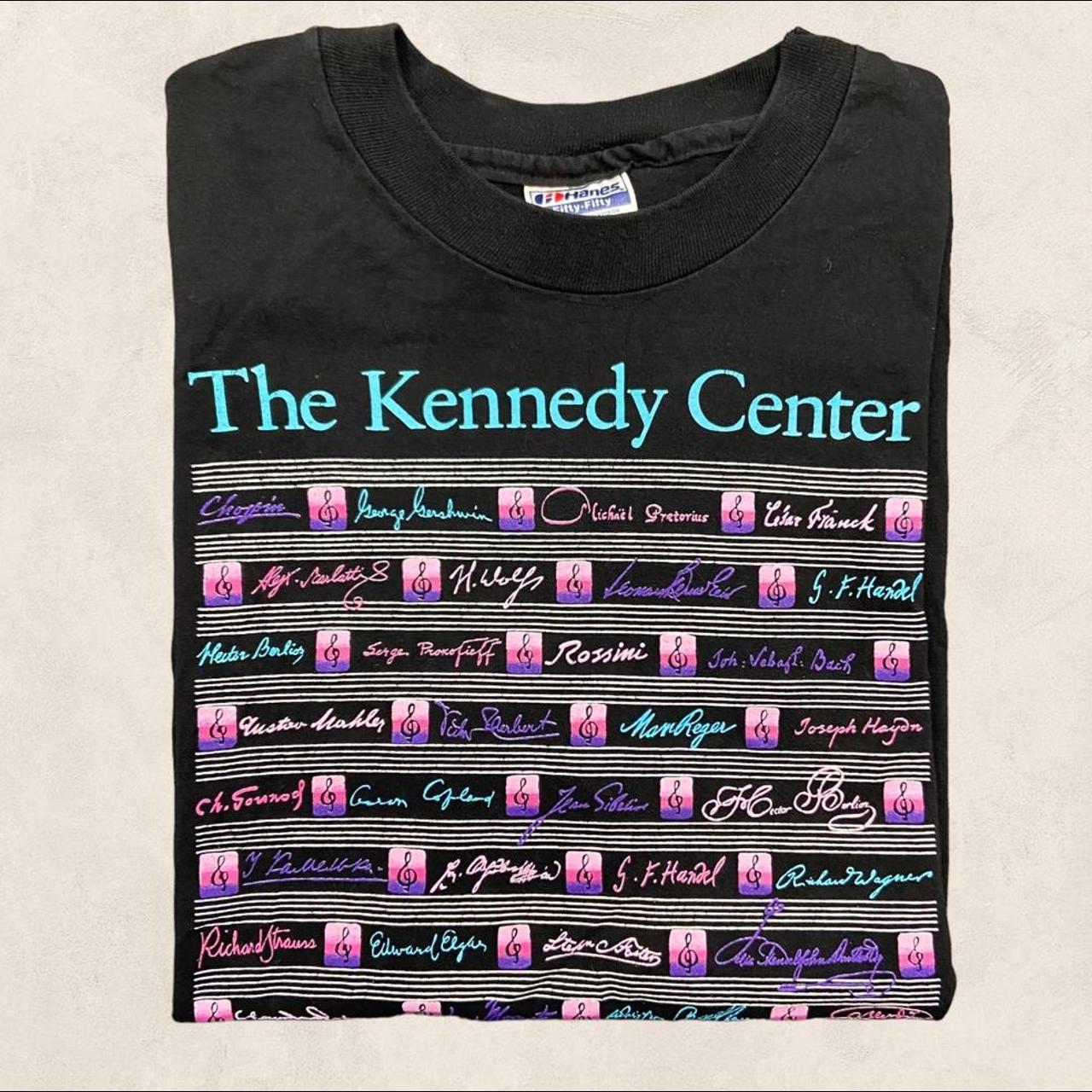 Vintage 90s USA The Kennedy Center Washington DC performing arts graphic t-shirt