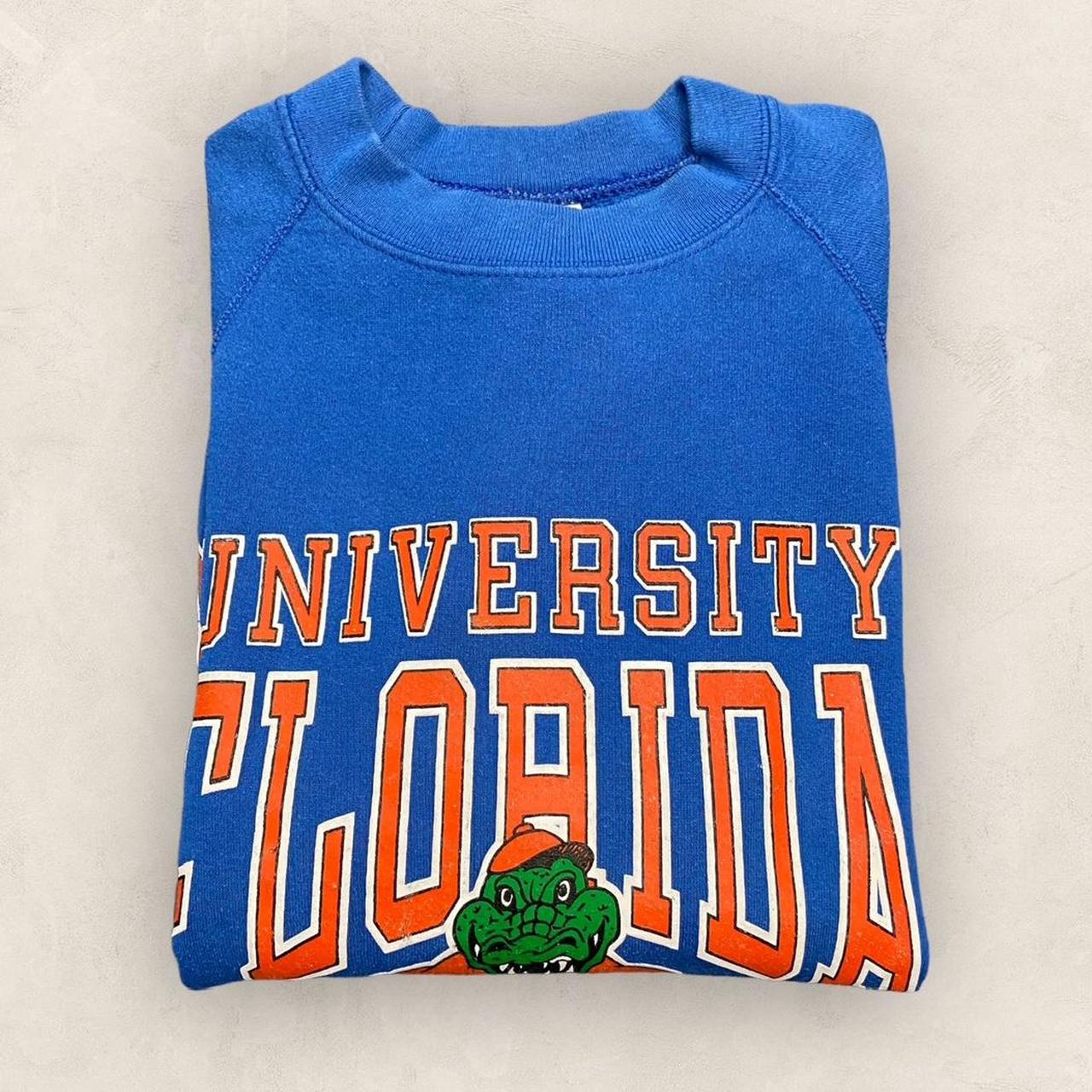 Vintage 90a USA university of Florida Gators varsity promotional graphic sweatshirt