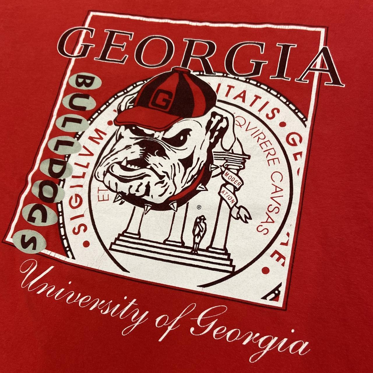 Vintage 90s USA Georgia bulldogs university of Georgia Atlanta graphic t-shirt