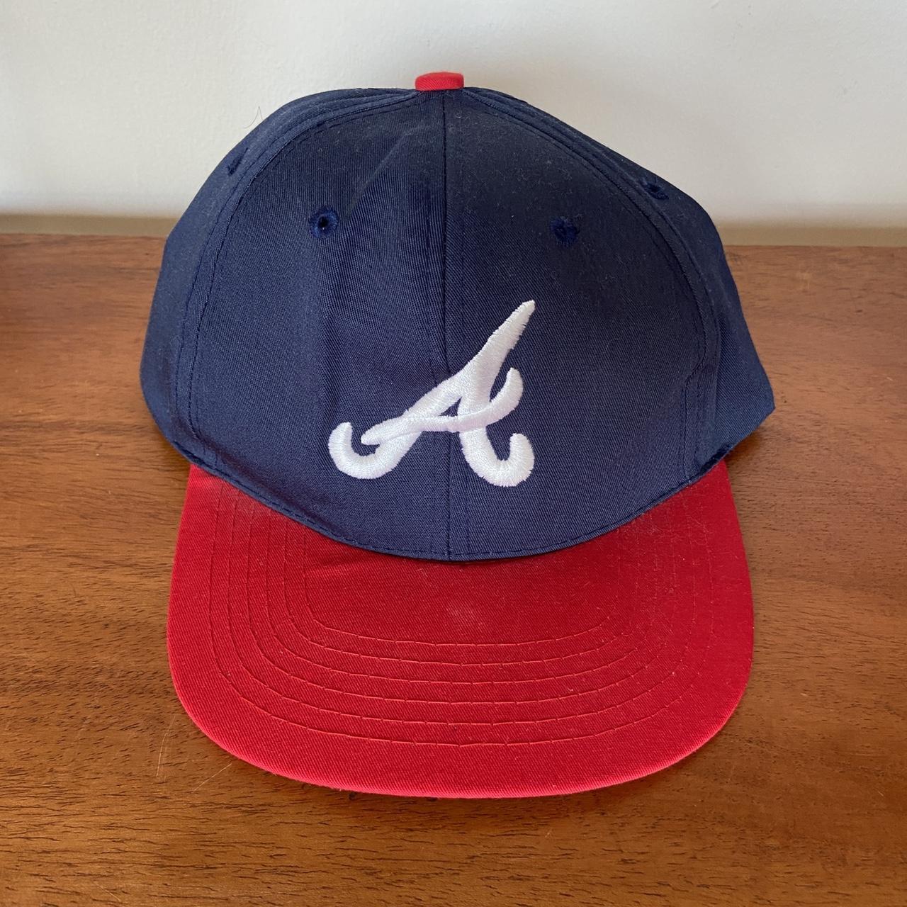 Vintage 90s USA Atlanta Braves MLB major League baseball promotional graphic cap