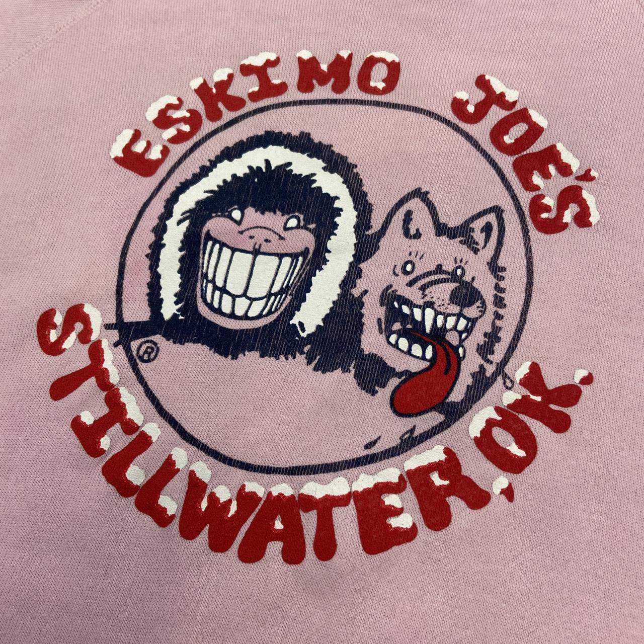 Vintage 90s USA Eskimo joe’s Stillwater Oklahoma tourist souvenir graphic sweatshirt