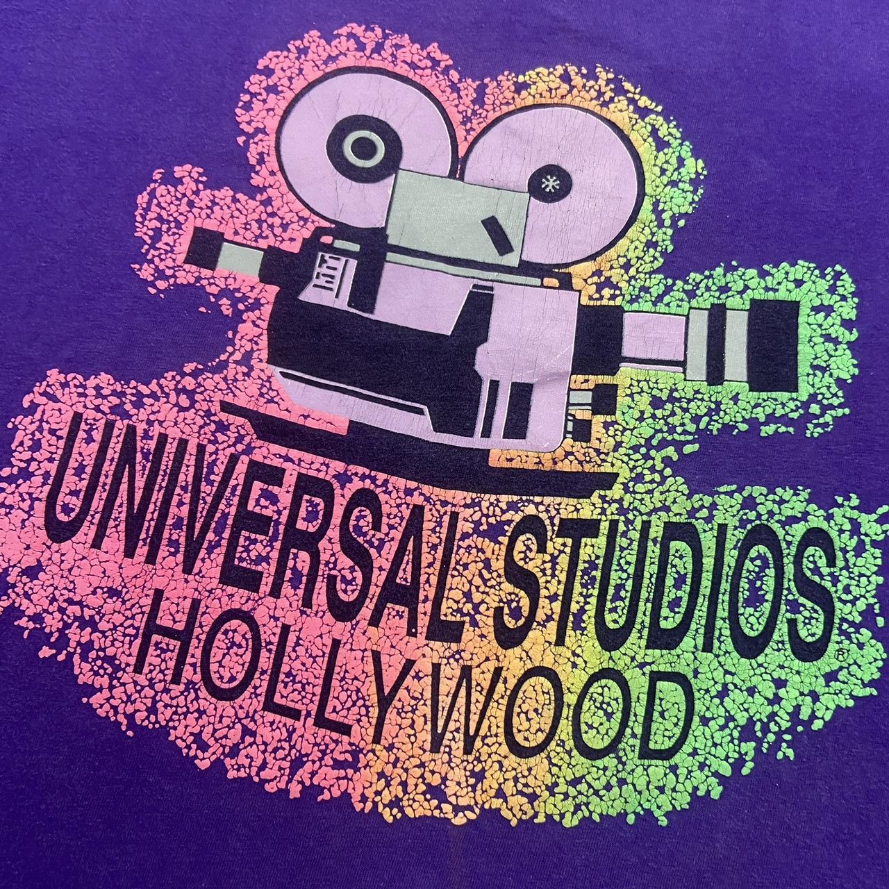 Vintage 90s USA universal studios Hollywood California theme park graphic t-shirt