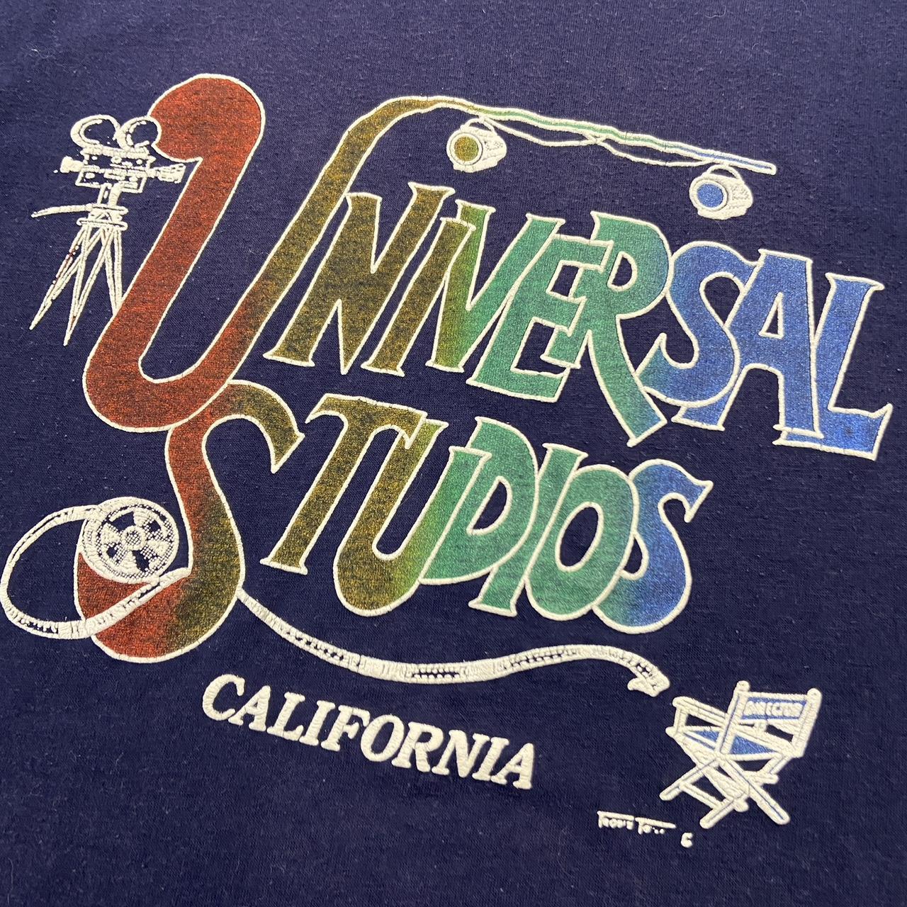 Vintage 90s USA universal studios Hollywood california theme park promotional graphic t-shirt