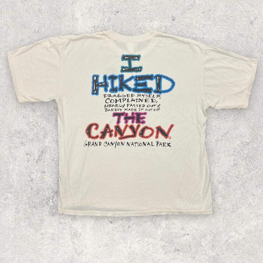 Vintage 90s USA Grand Canyon national park humour novelty tourist graphic t-shirt