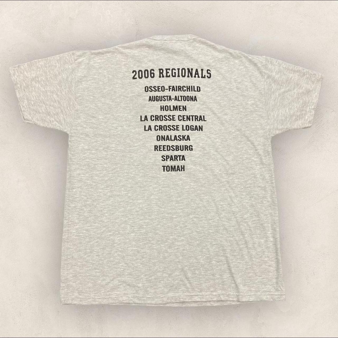 Vintage 2000s Y2K wrestling division one regionals tournament promotional graphic t-shirt