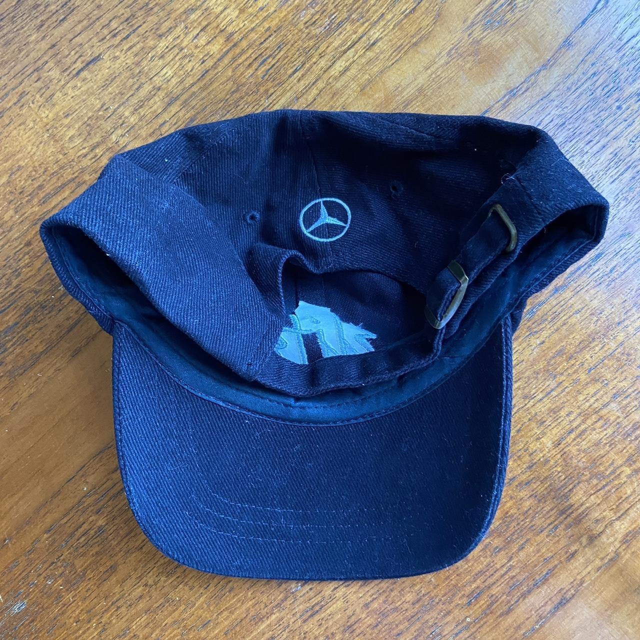 Vintage 90s USA Elite Mercedes Benz car automobile promotional graphic cap