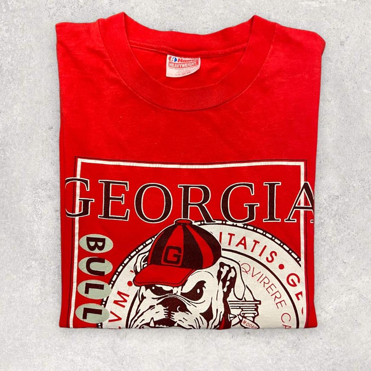 Vintage 90s USA Georgia bulldogs university of Georgia Atlanta graphic t-shirt