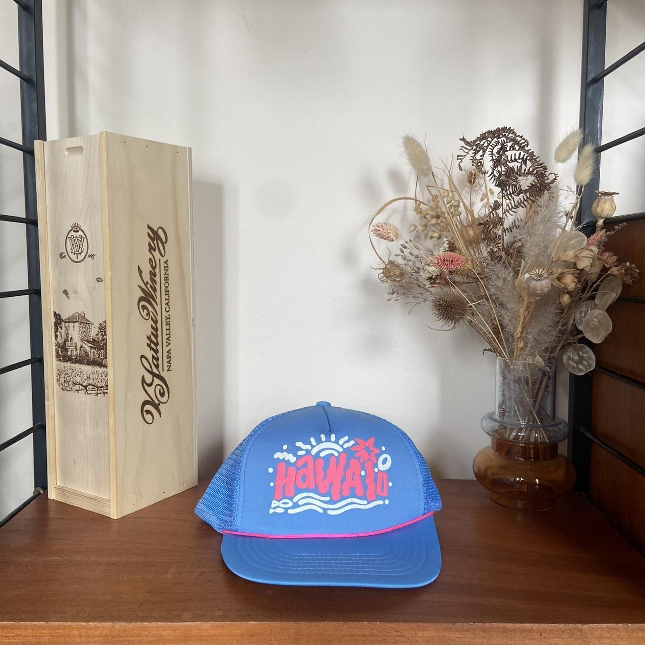 Vintage 90s USA Hawaii tourist souvenir promotional graphic cap