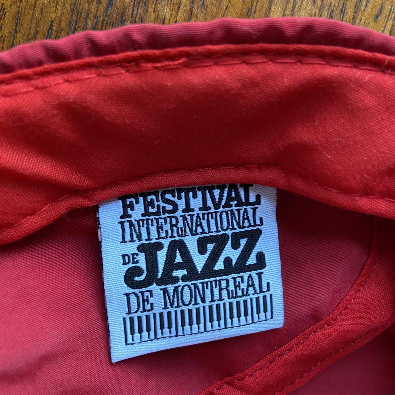 Vintage 90s Canada Montreal Jazz festival Music promotional graphic cap